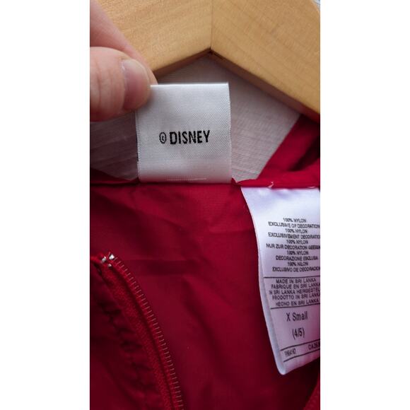 Disney Kids Tigger Sport Windbreaker Anorak 4/5 90s Winnie the Pooh Cartoon Y2K - Picture 7 of 7